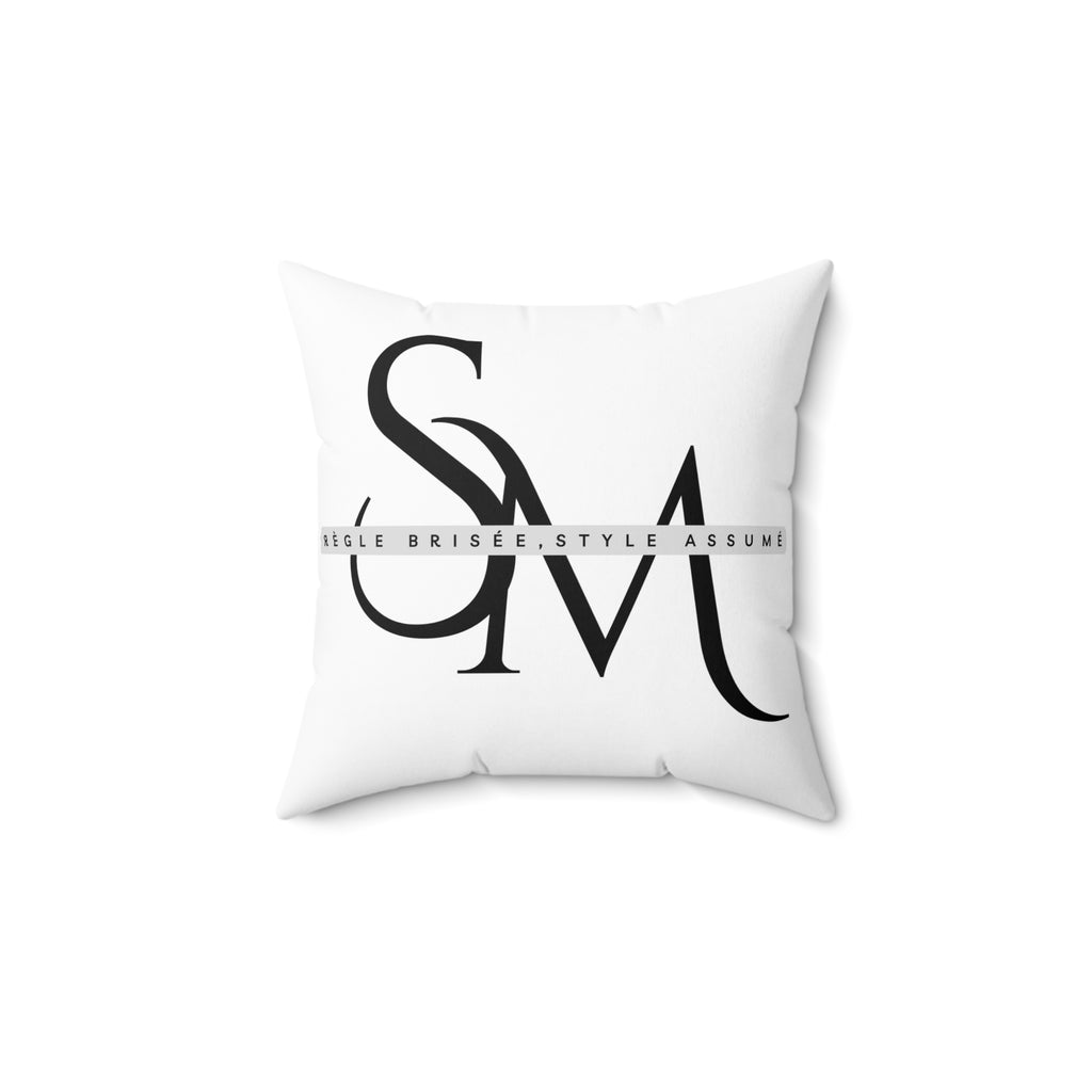 Spun Polyester Square Pillow