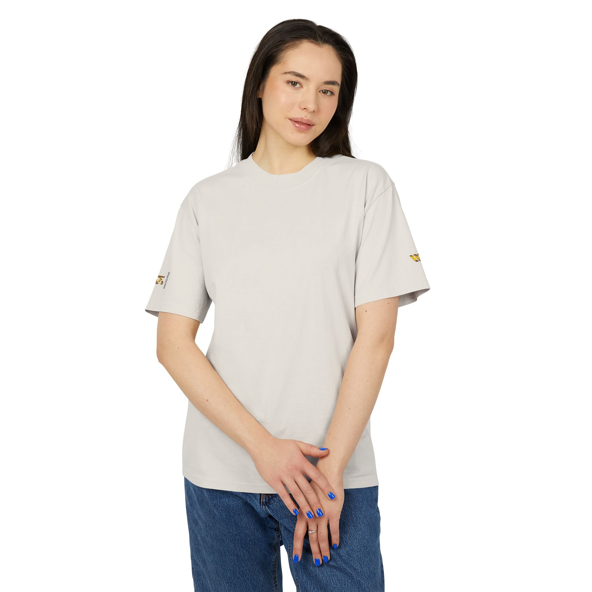 Vintage Bee Sleeve Tee — Minimalist Honey Graphic T-Shirt