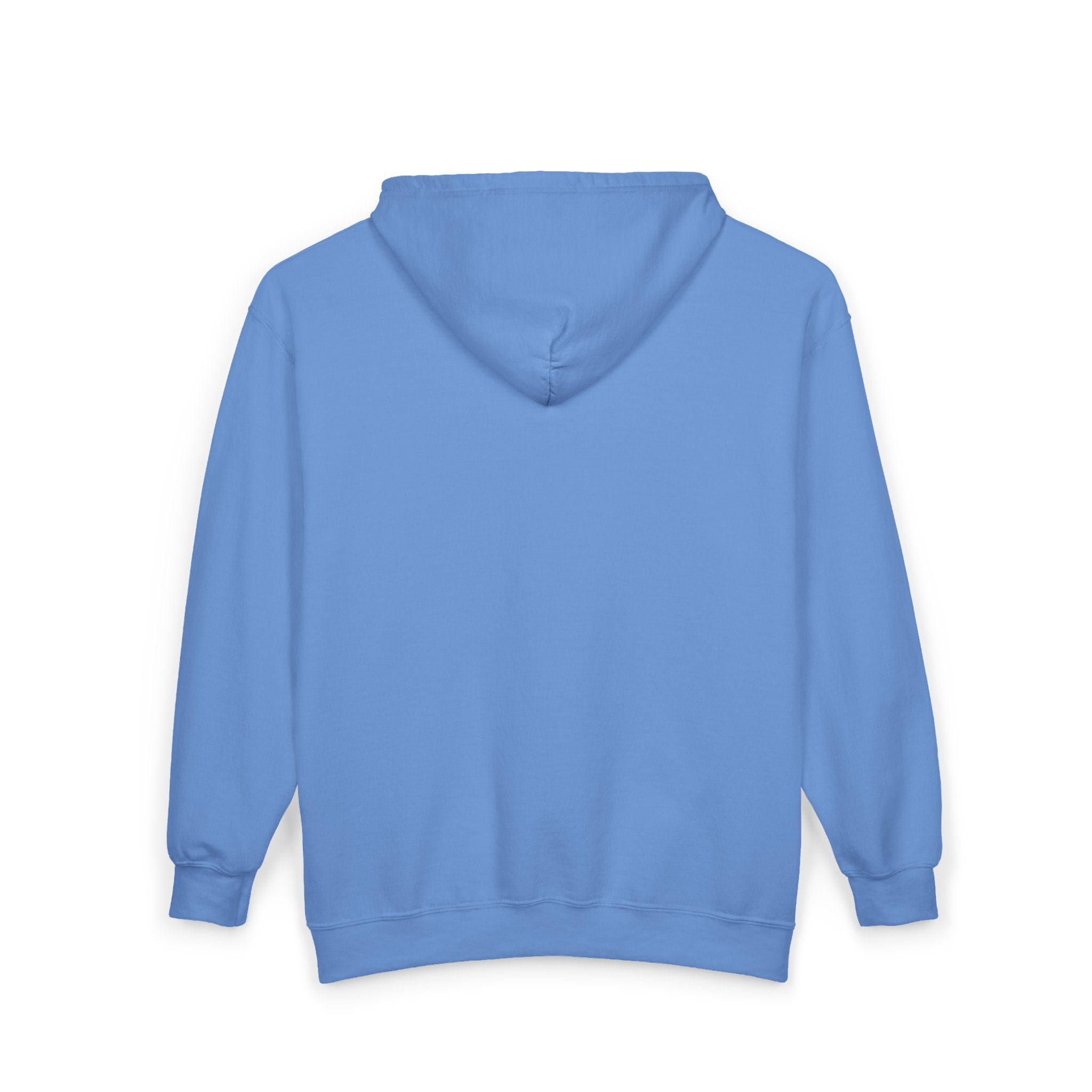 Full-Zip Hoodie with Small Mountain Logo - "SM" Minimalist Outdoor Zip-Up
