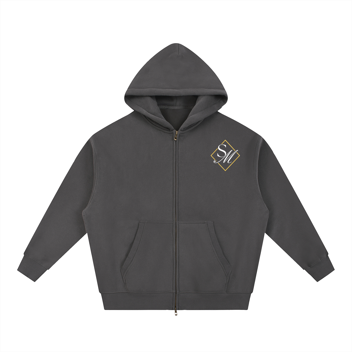 Essential Oversized Fleece Boxy Hoodie (SMode)