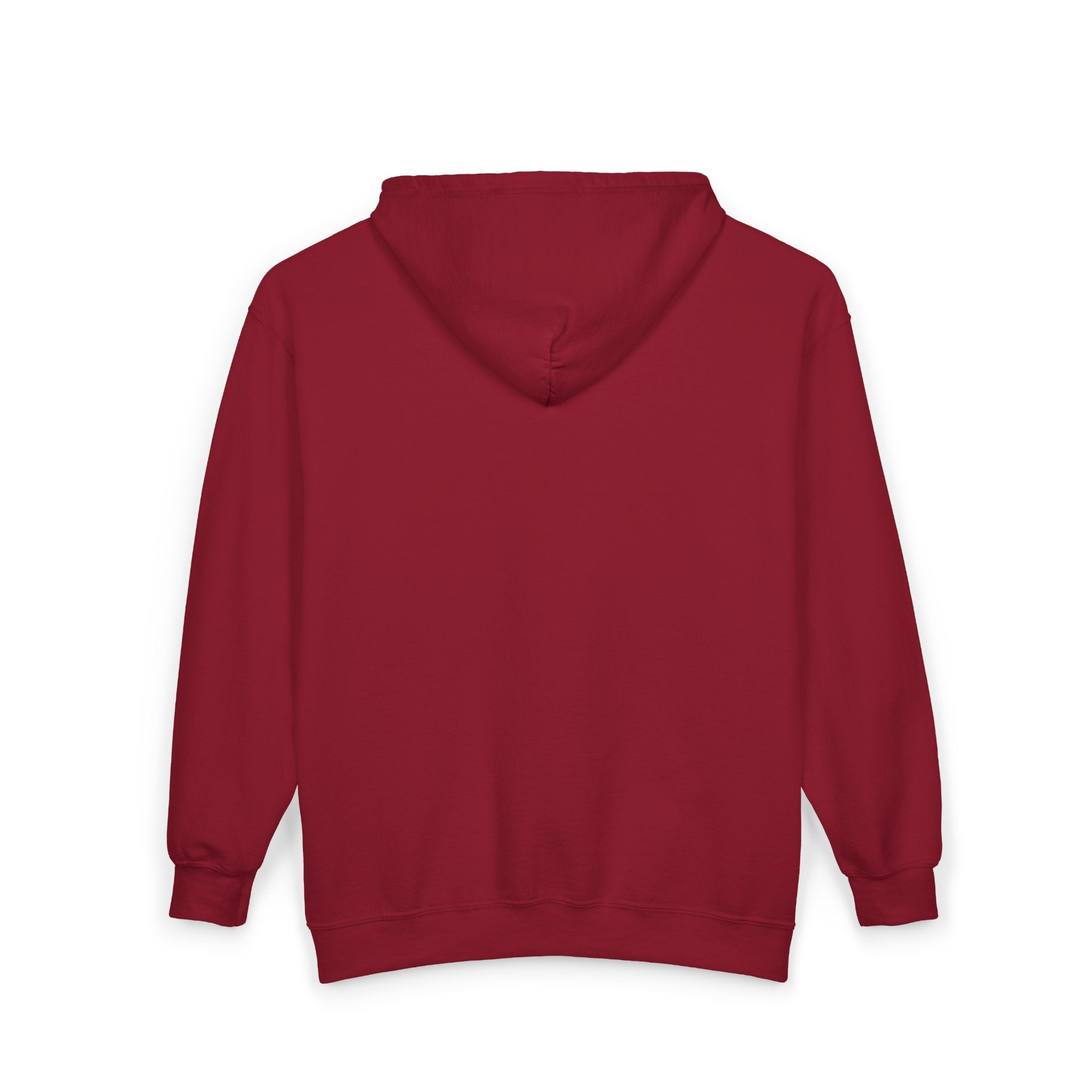 Full-Zip Hoodie with Small Mountain Logo - "SM" Minimalist Outdoor Zip-Up