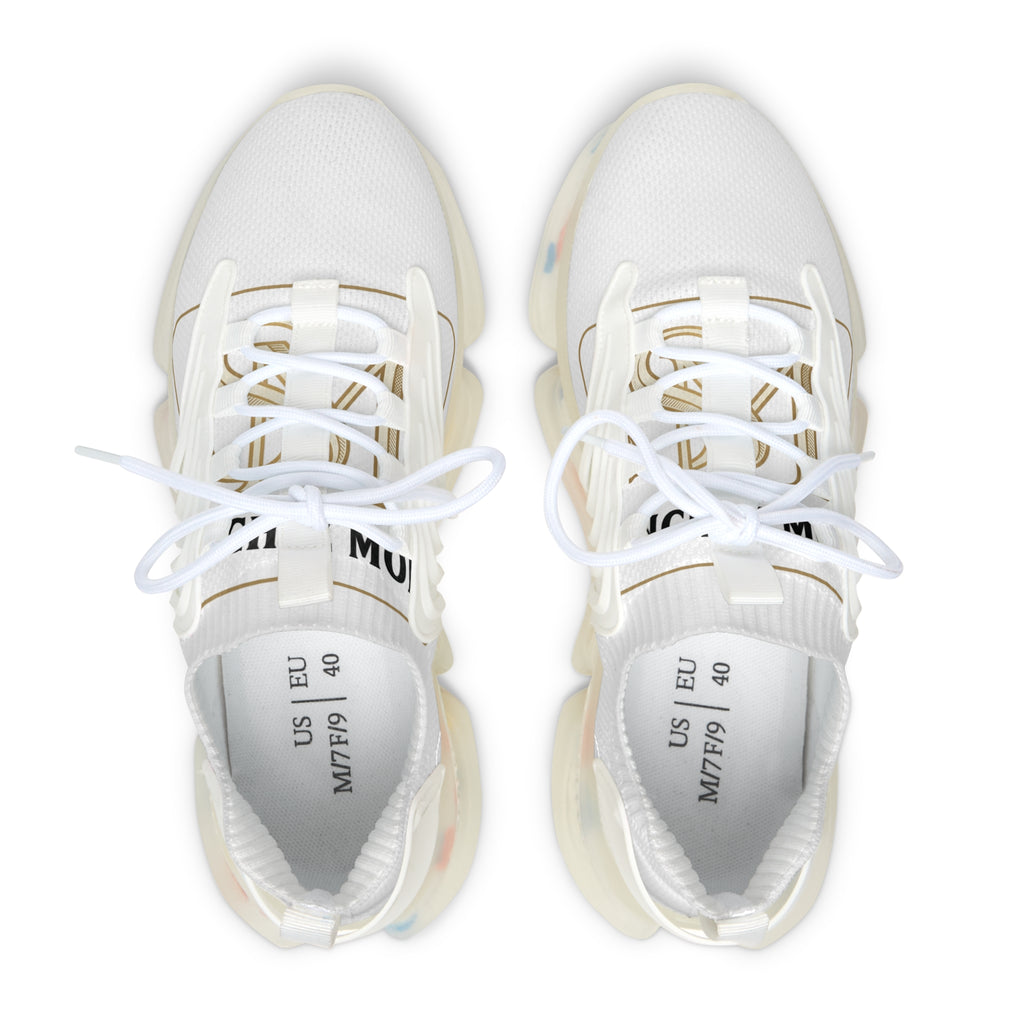 Women's Mesh Sneakers — Lightweight Breathable Athletic Shoes with Color-Glow Sole