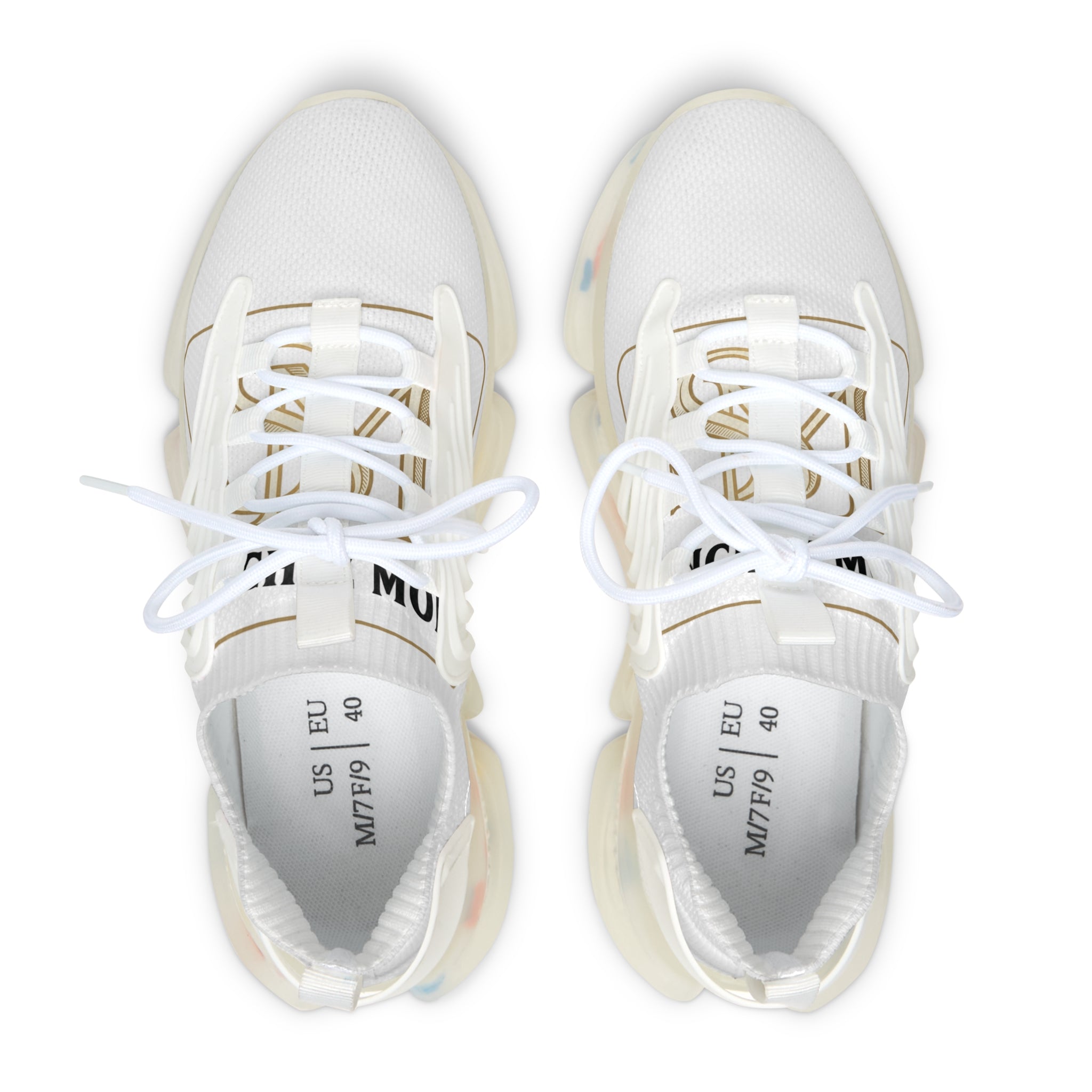 Women's Mesh Sneakers — Lightweight Breathable Athletic Shoes with Color-Glow Sole