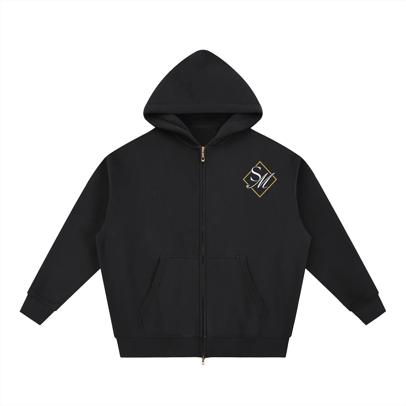 Essential Oversized Fleece Boxy Hoodie (SMode)