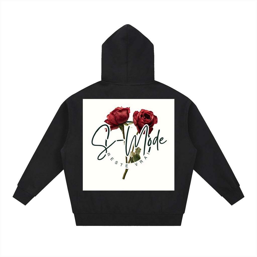 Essential Oversized Fleece Boxy Hoodie