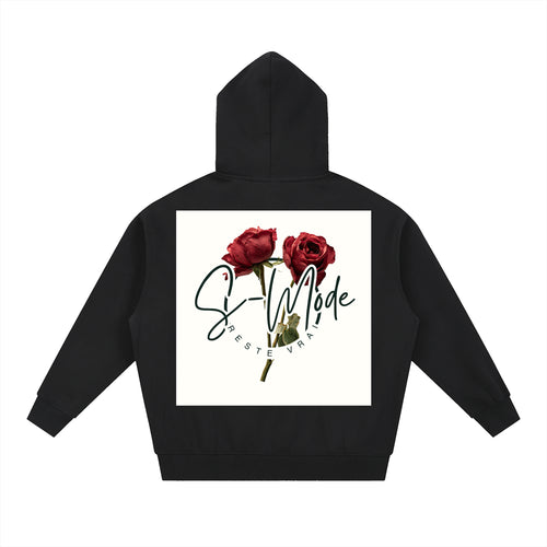 Essential Oversized Fleece Boxy Hoodie