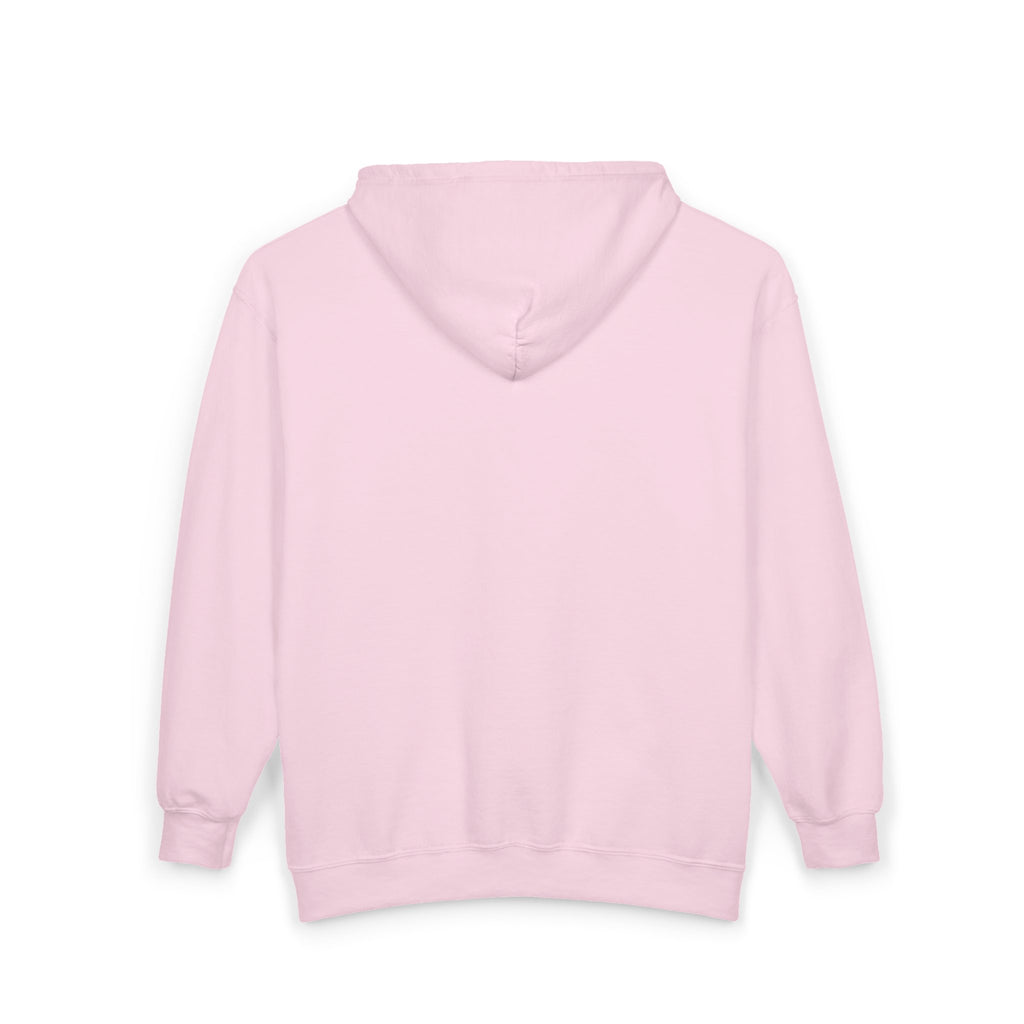 Full-Zip Hoodie with Small Mountain Logo - "SM" Minimalist Outdoor Zip-Up