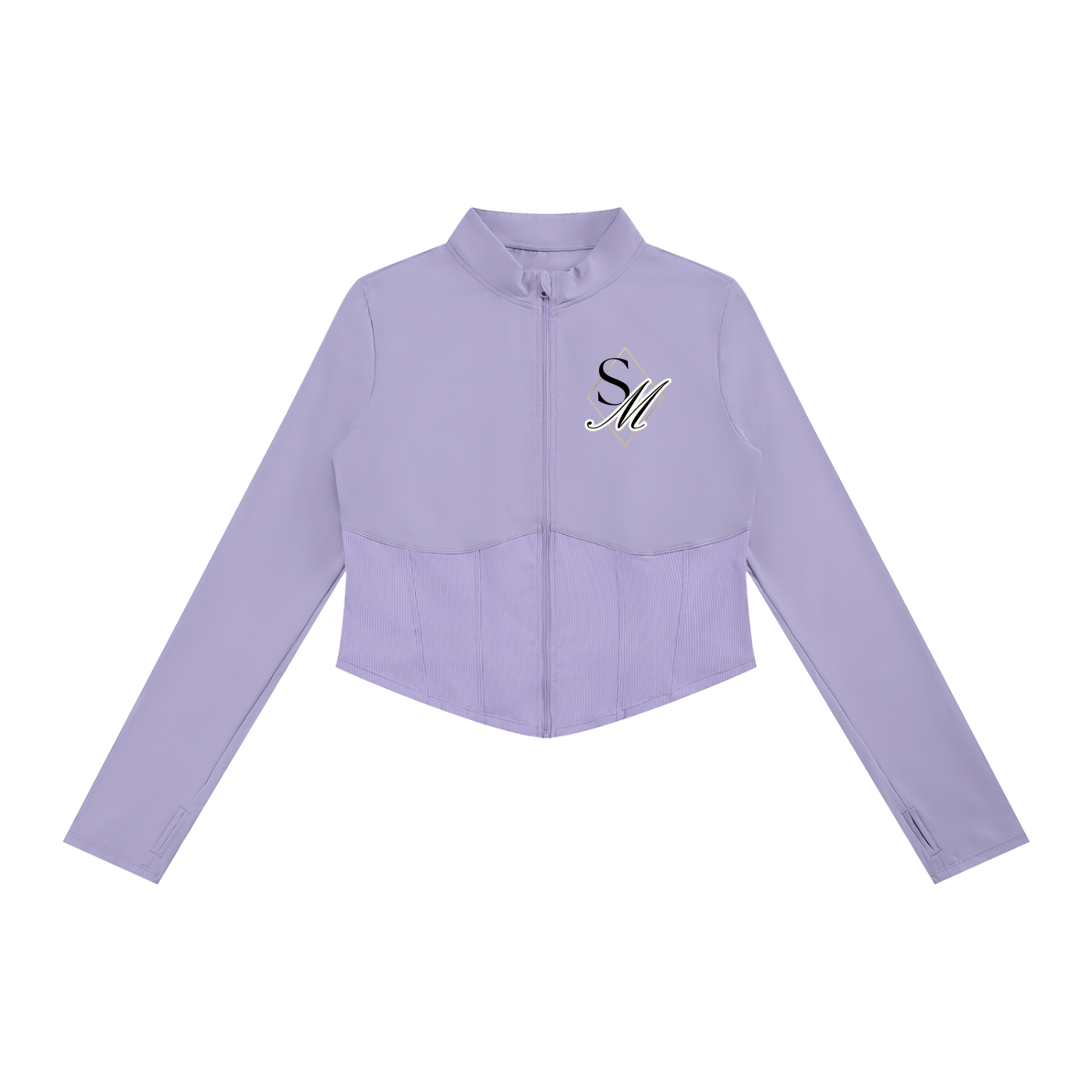Women's Slim Fit Full-Zip Yoga Jacket