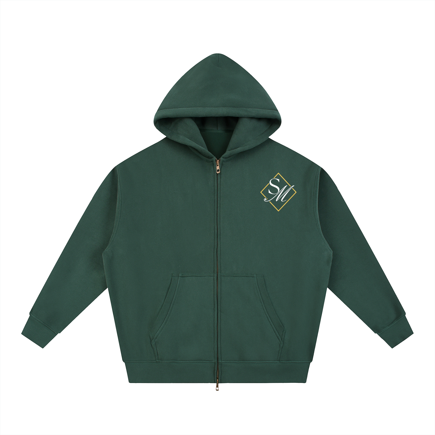 Essential Oversized Fleece Boxy Hoodie (SMode)
