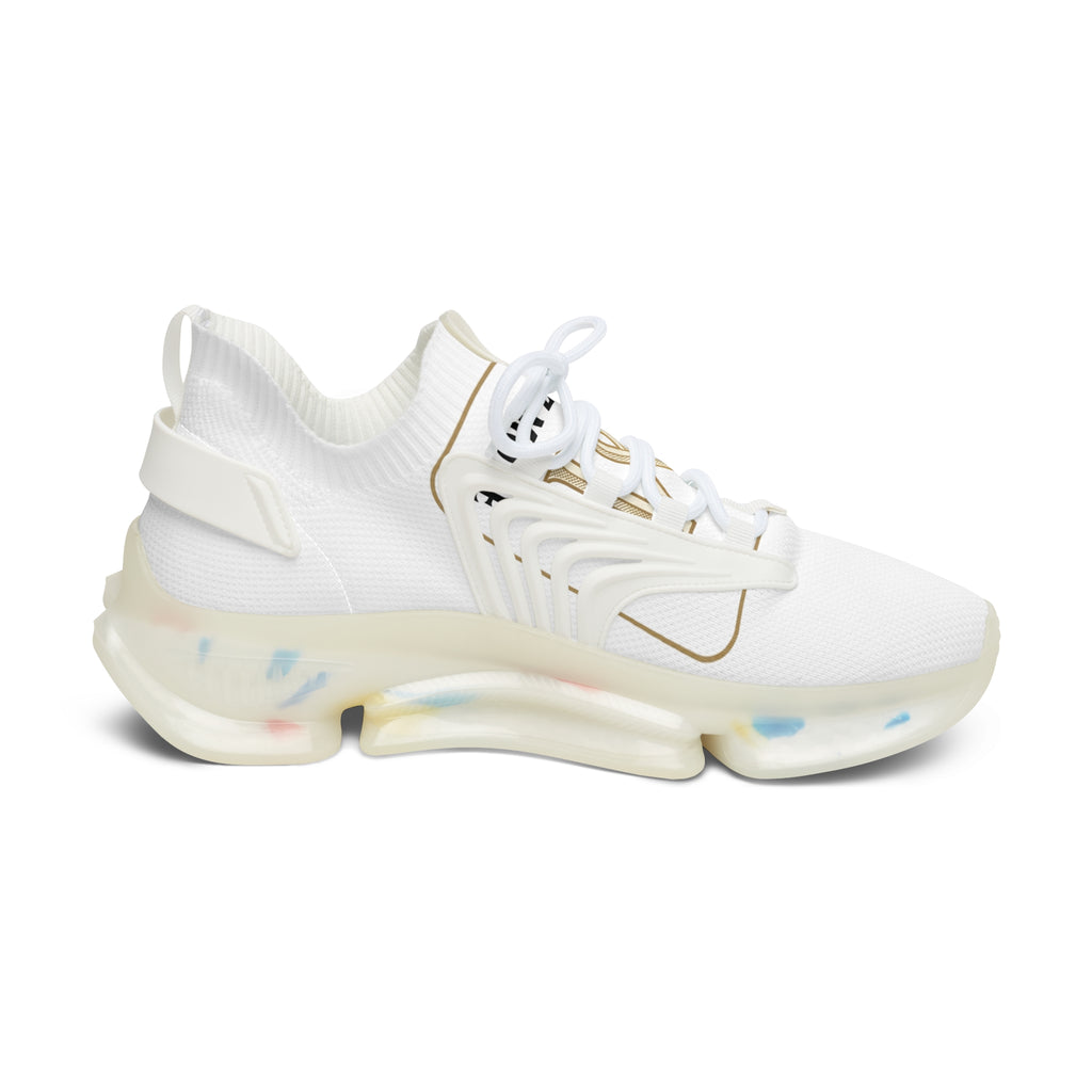 Women's Mesh Sneakers — Lightweight Breathable Athletic Shoes with Color-Glow Sole
