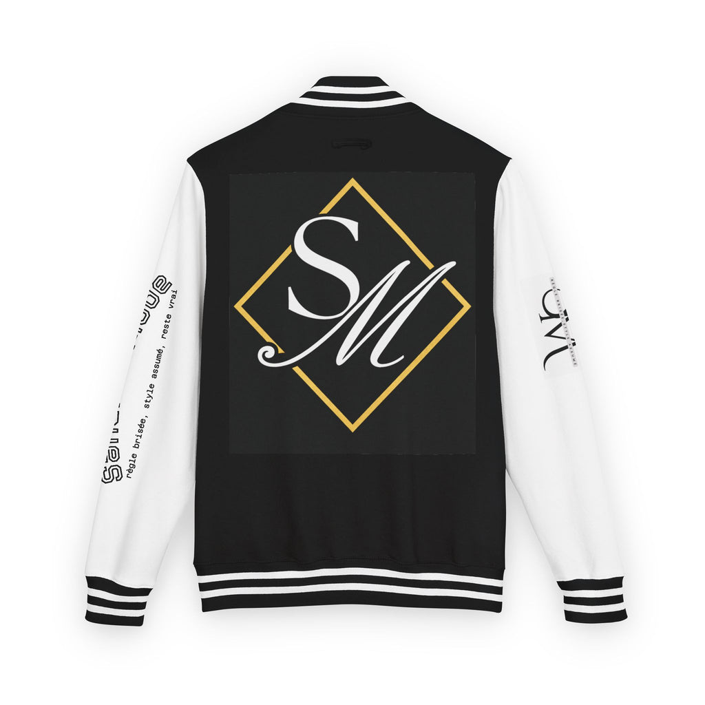 Letterman Jacket — Monogram SM Varsity Bomber