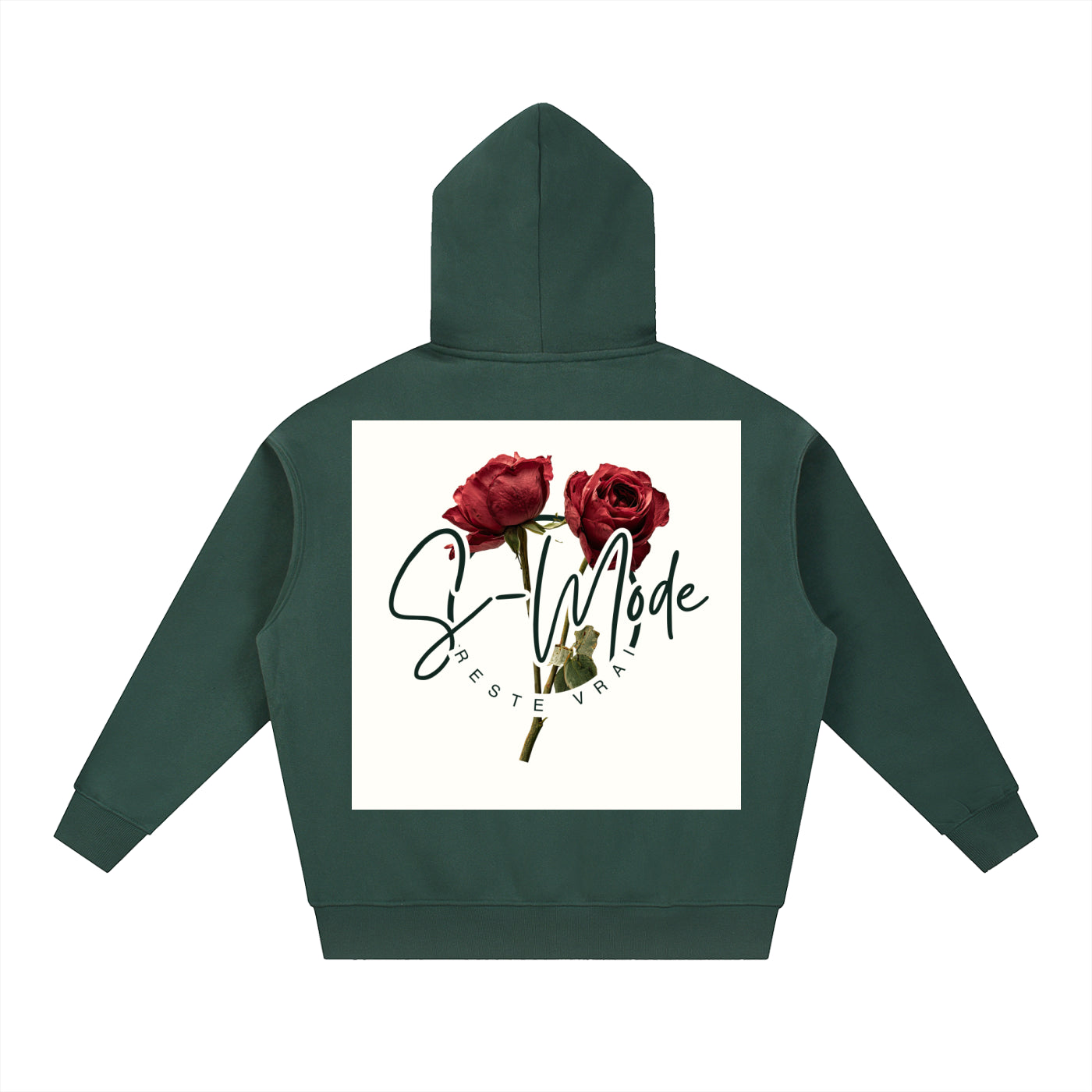 Essential Oversized Fleece Boxy Hoodie