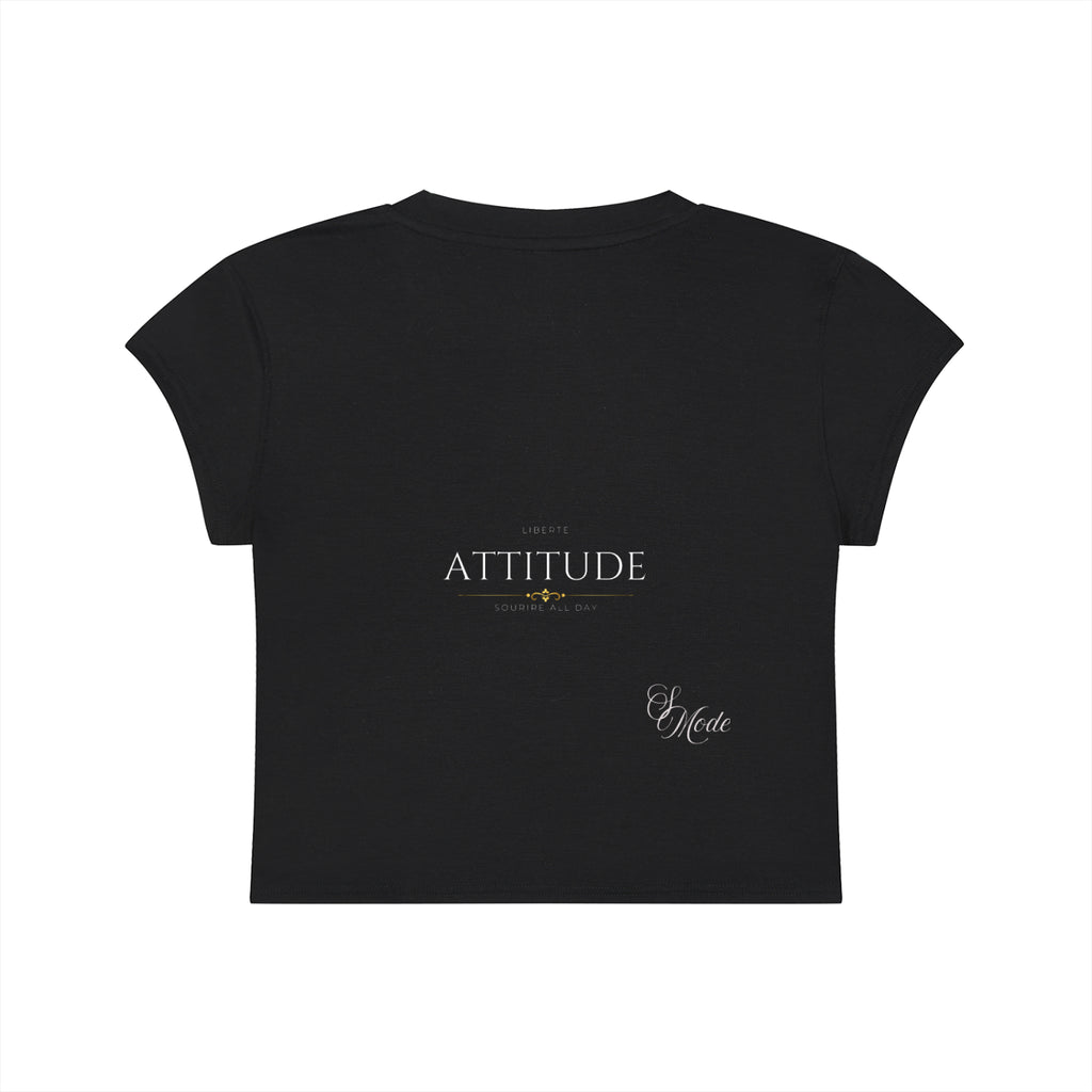 Women's Slim-Fit Cropped T-Shirt