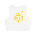 Women's Tight Crewneck Crop Tank Top (Queen smode)