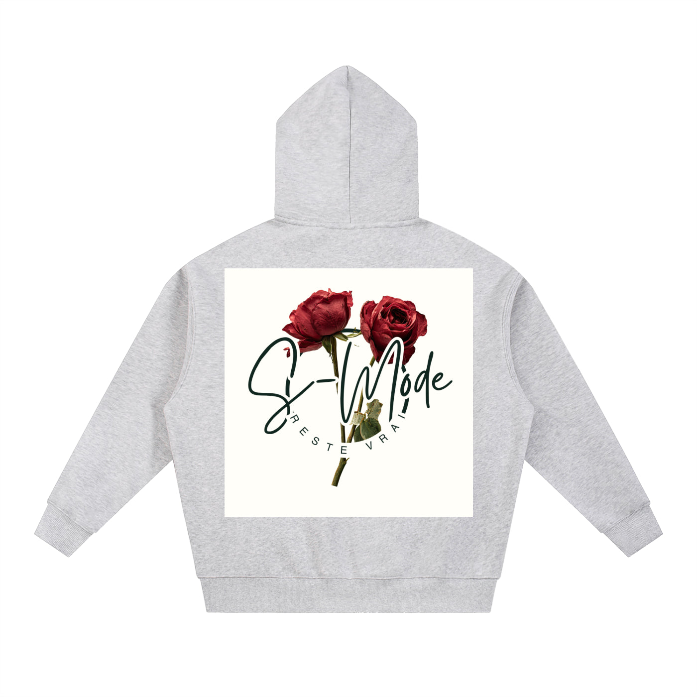 Essential Oversized Fleece Boxy Hoodie