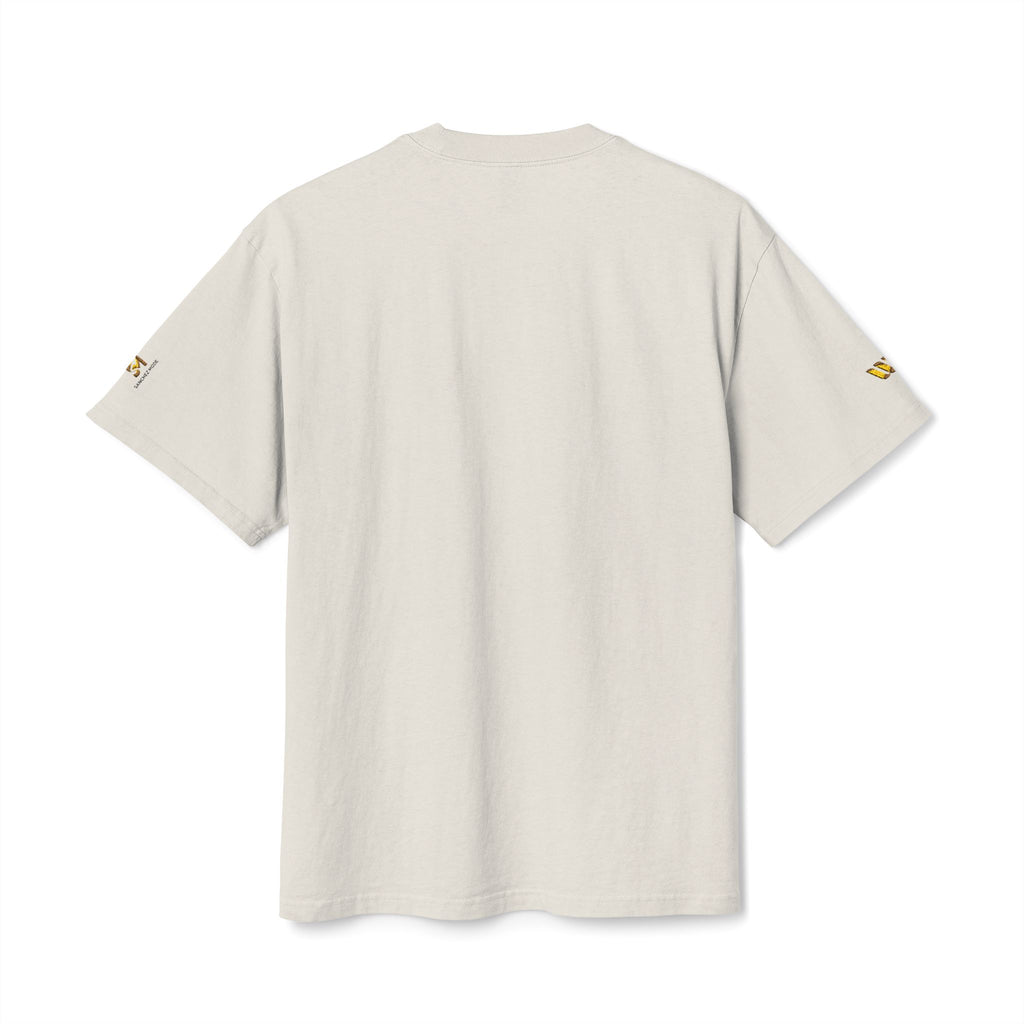 Vintage Bee Sleeve Tee — Minimalist Honey Graphic T-Shirt