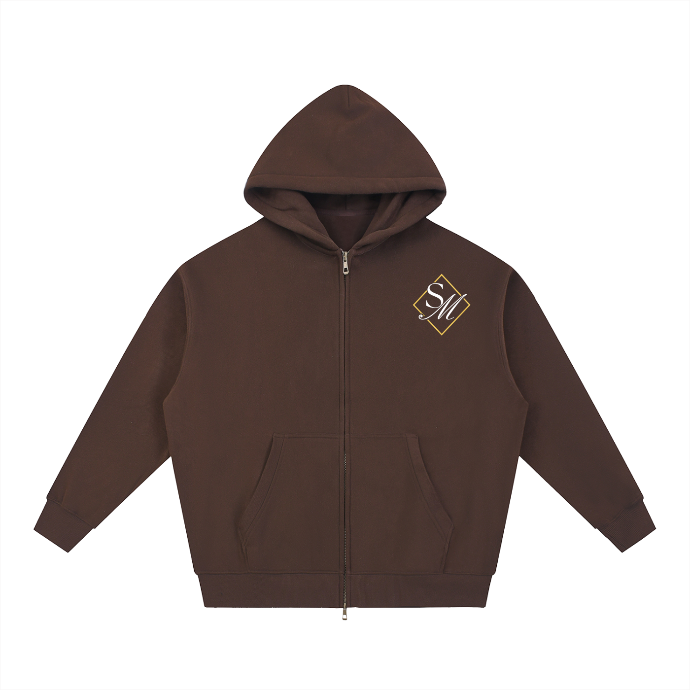 Essential Oversized Fleece Boxy Hoodie (SMode)