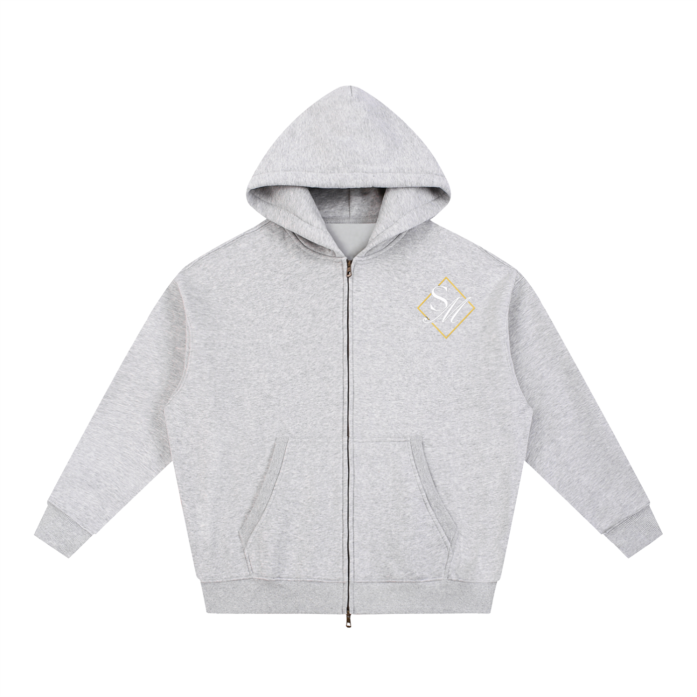 Essential Oversized Fleece Boxy Hoodie (SMode)