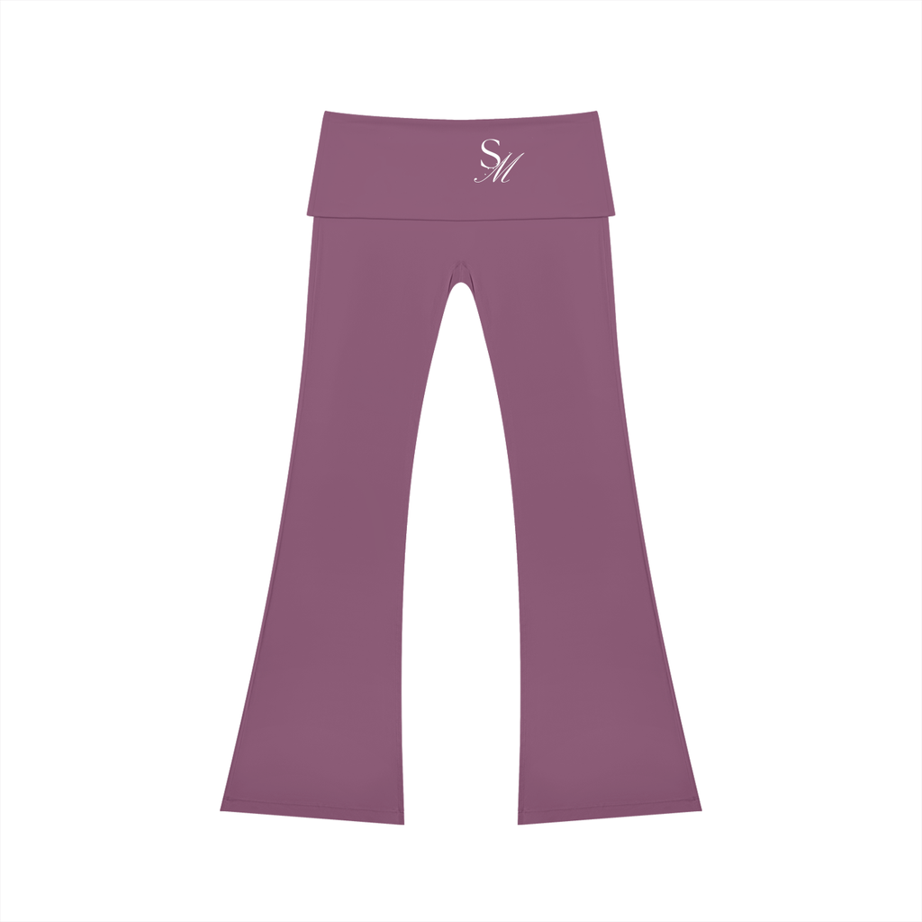Women's High Rise Flared Yoga Pants (Smode)