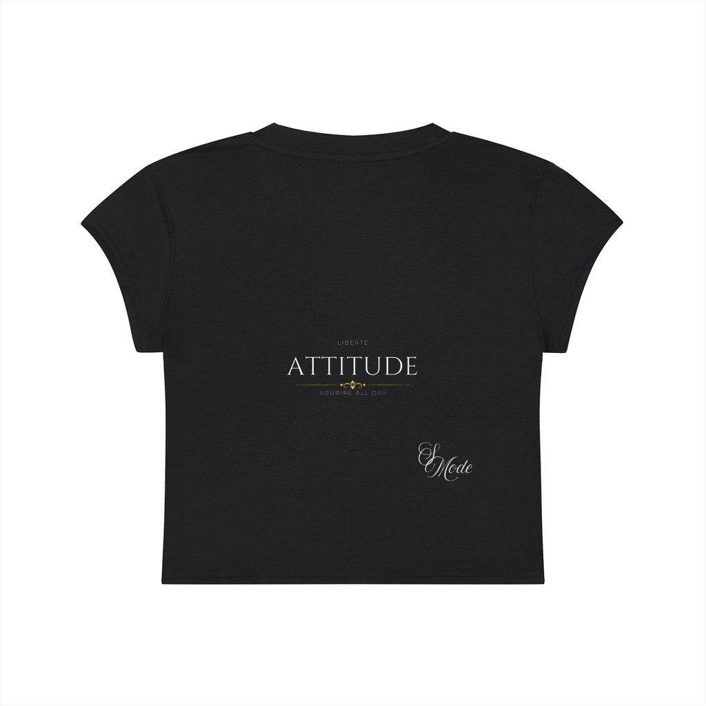 Women's Slim-Fit Cropped T-Shirt