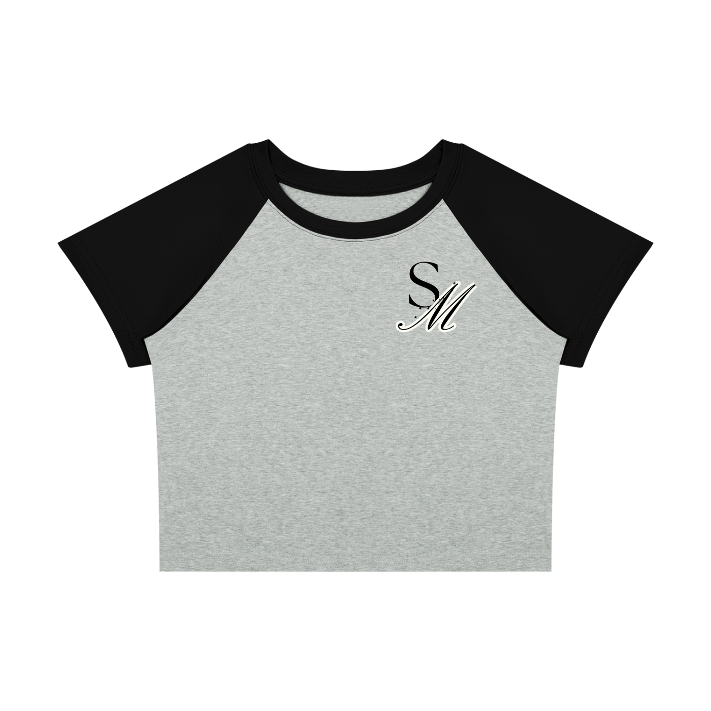 Women’s Raglan Color Block Baby T-Shirt ( Smode )