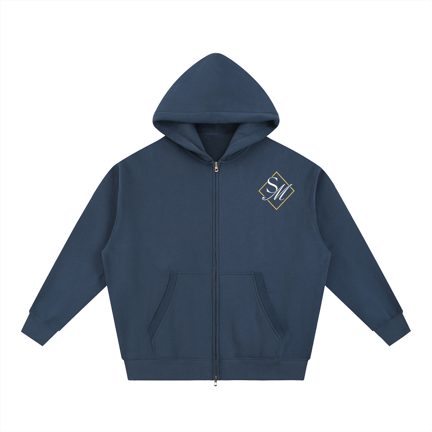 Essential Oversized Fleece Boxy Hoodie (SMode)