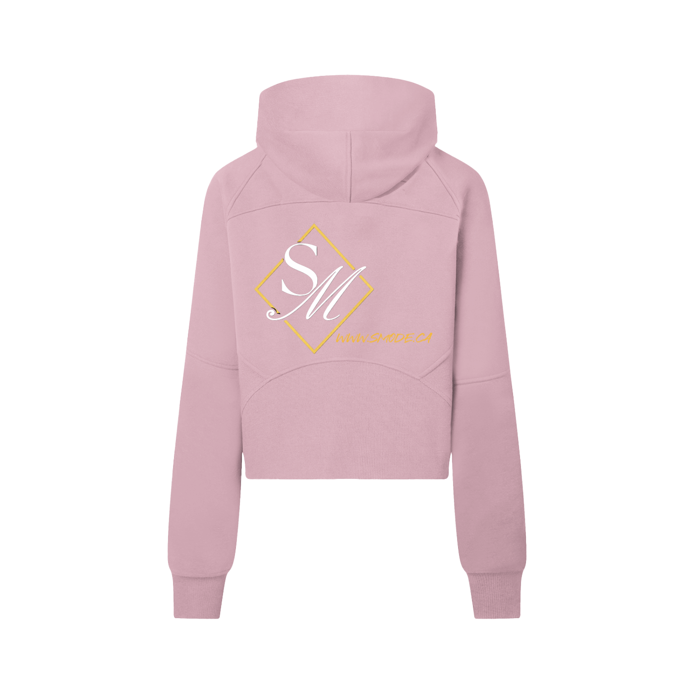 Cropped Half-Zip Hoodie