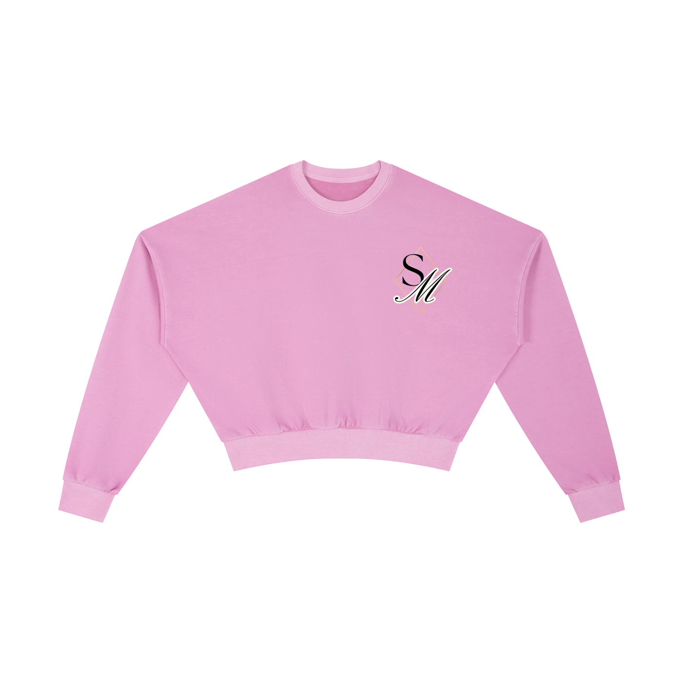 Vintage Washed Cropped Sweatshirt