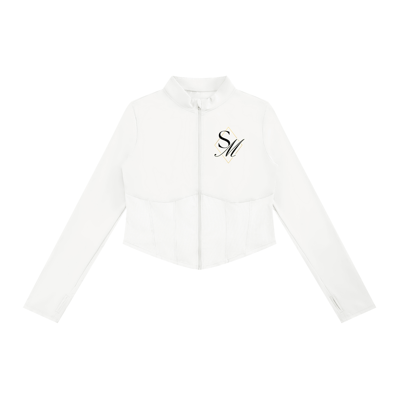 Women's Slim Fit Full-Zip Yoga Jacket